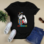 Accept Understand Love Autism Awareness Day Month Gift 4 T Shirt