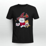 Adorable Cats Atlanta Braves 3 T Shirt