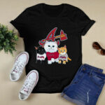 Adorable Cats Atlanta Braves 4 T Shirt