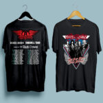 Aerosmith 2023 2024 Tour Peace Out Farewell Tour front 5 Shirt