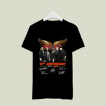 Aerosmith 54th Anniversary 1970 2024 Signature 3 T Shirt
