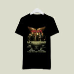 Aerosmith 54th Anniversary 1970 2024 Signatures 4 T Shirt