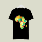 African Map American Gift Beautiful Black History Blm 3 T Shirt