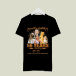 Agnetha Faltskog 56 Years 1968 2024 Thank You For The Memories Signature 4 T Shirt