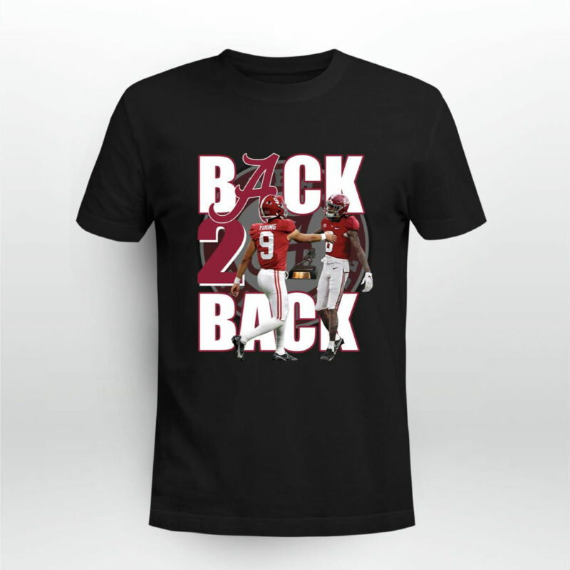 Alabama Crimson Tide Back To Back 0 T Shirt