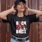 Alabama Crimson Tide Back To Back 3 T Shirt
