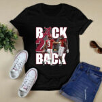 Alabama Crimson Tide Back To Back 4 T Shirt