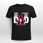 Alabama Crimson Tide Dad sons first hero daughters first love 0 T Shirt