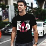 Alabama Crimson Tide Dad sons first hero daughters first love 2 T Shirt