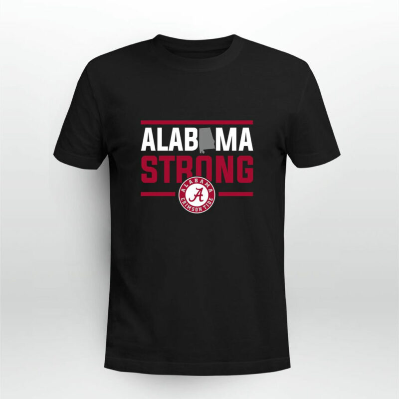 Alabama Crimson Tide Strong Football 0 T Shirt