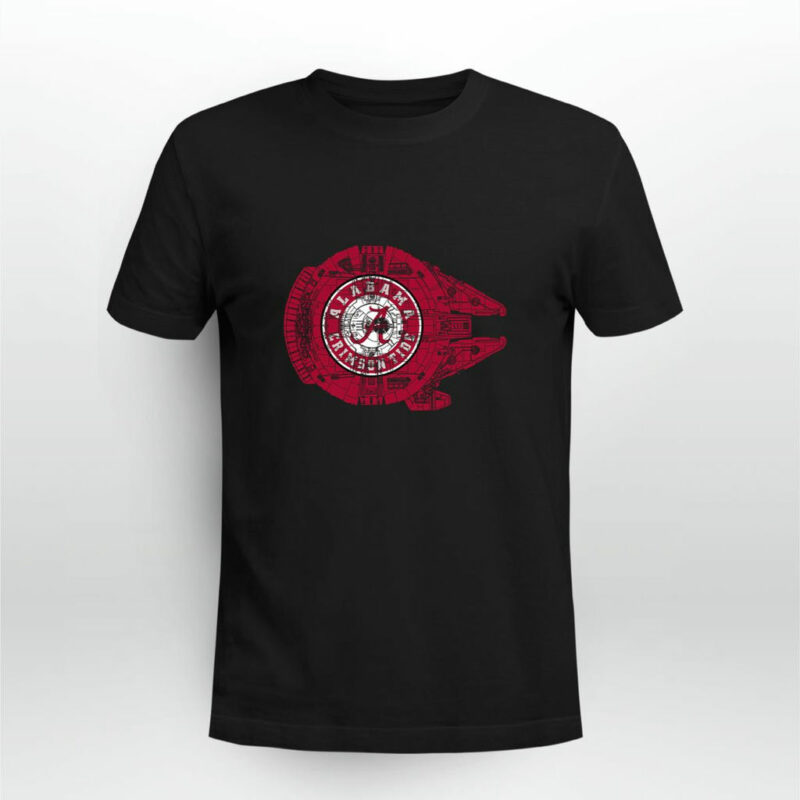 Alabama Crimson Tide The Millennium Falcon Star Wars 0 T Shirt