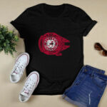 Alabama Crimson Tide The Millennium Falcon Star Wars 4 T Shirt