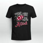 Alabama Crimson Touch Down Lovin Defense Yellin Team Supportin A Girl 0 T Shirt