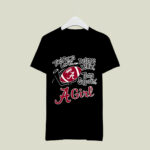 Alabama Crimson Touch Down Lovin Defense Yellin Team Supportin A Girl 1 T Shirt