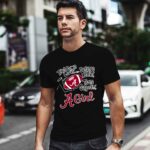Alabama Crimson Touch Down Lovin Defense Yellin Team Supportin A Girl 2 T Shirt
