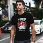 Alabama In My Veins Jesus In My Heart Signatures Alabama Crimson Tide 2 T Shirt