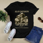 Alan Jackson 41st Anniversary 1983 2024 Signature 3 T Shirt