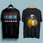 Alan Jackson A Lot About Living 1993 Concert front 5 T Shirt
