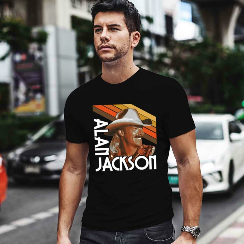 Alan Jackson Black 0 T Shirt