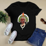 Alex Poatan Native American big face 1176 T Shirt