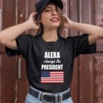 Alexa change the President American flag 1169 T Shirt