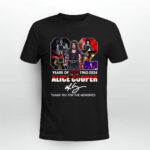 Alice Cooper 62 Years Of 1962 2024 Thank You For The Memories Signature 2 T Shirt