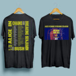Alice in Chain and Breaking Benjamin Tour 2022 front 5 T Shirt