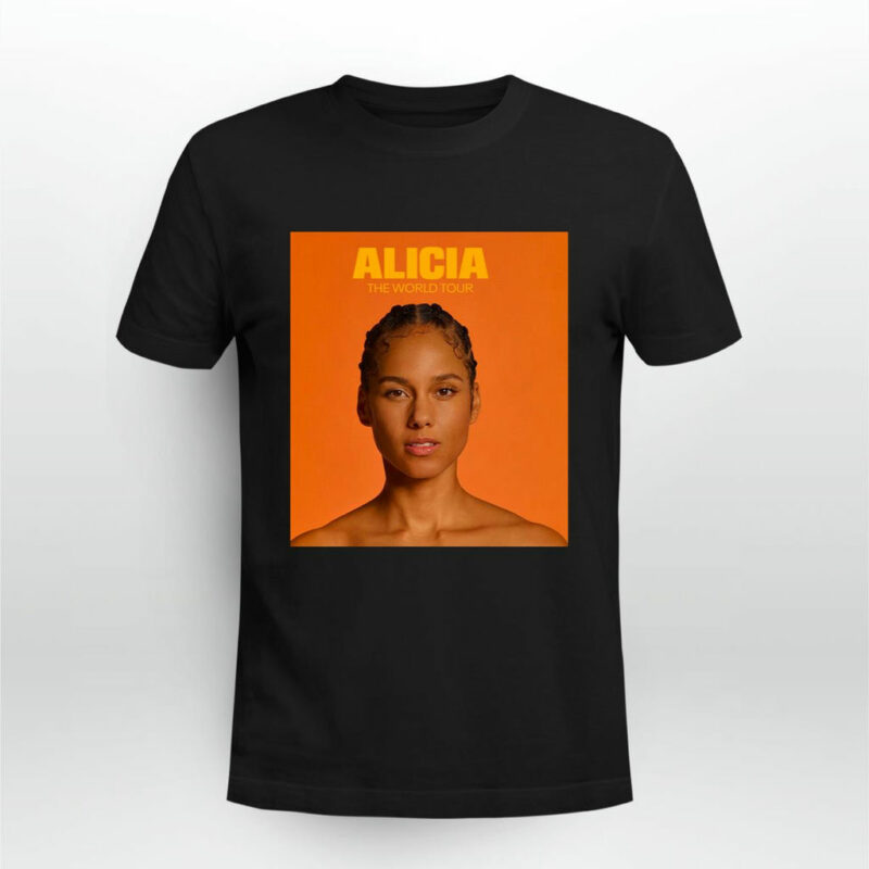 Alicia Keys The World Tour 2022 Front 4 T Shirt