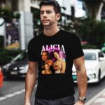 Alicia Keys Vintage Retro 0 T Shirt