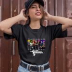 All Character Signatures the Fast and the Furious 9 Signature 1 T Shirt