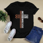 All I Need To Day Is A Little Bit Of Bears And A Whole Lot Of Jesus 2 T Shirt