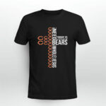 All I Need To Day Is A Little Bit Of Bears And A Whole Lot Of Jesus 4 T Shirt