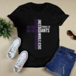 All I Need To Day Is A Little Bit Of Giants And A Whole Lot Of Jesus 3 T Shirt