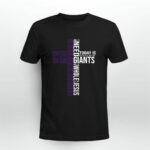 All I Need To Day Is A Little Bit Of Giants And A Whole Lot Of Jesus 4 T Shirt