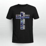 All I Need Today Is A Little Bit Of Cubs And A Whole Lot Of Jesus 3 T Shirt