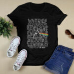 All That You Touch And You See Pink Floyd Eclipse Lyrics 2 T Shirt