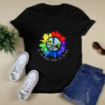 All The People Imagine Living Life In Peace Hippie Graphic 3 T Shirt
