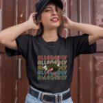 Allegedly Ostrich Retro Flightless Bird Lover Tee 1 T Shirt