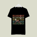 Allegedly Ostrich Retro Flightless Bird Lover Tee 4 T Shirt