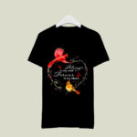 Always On My Mind Forever In My Heart Hummingbird Version 2 T Shirt 1