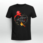 Always On My Mind Forever In My Heart Hummingbird Version 3 T Shirt 1