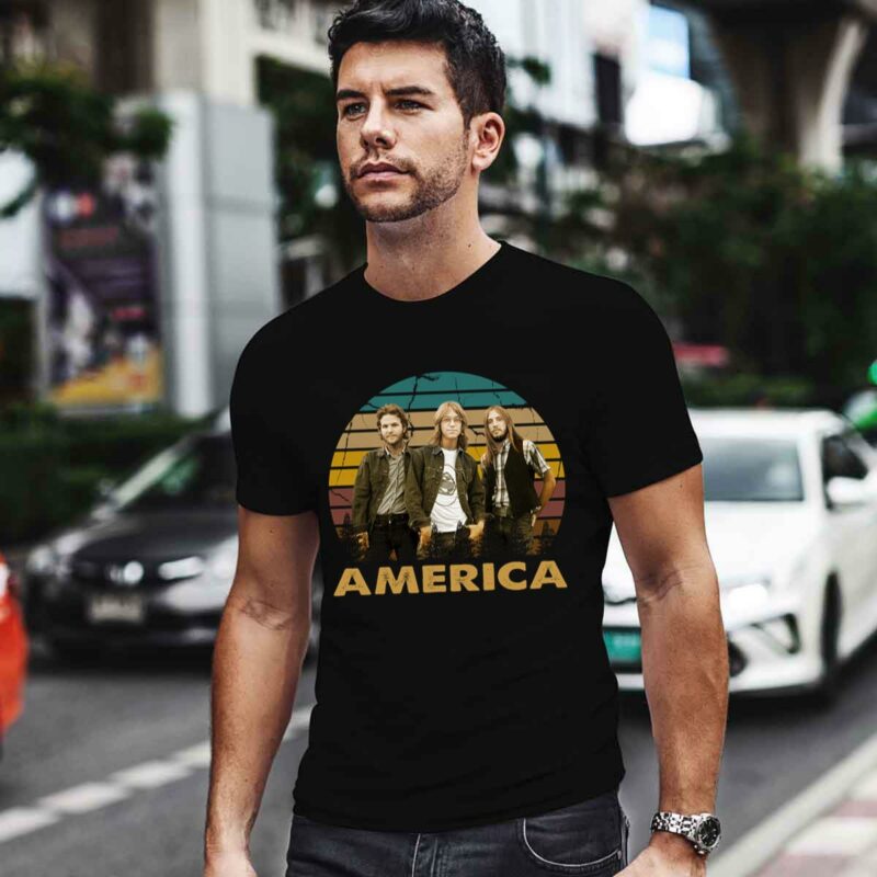 America Band Vintage 0 T Shirt
