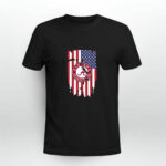 American Flag Alabama Crimson Tide 4th of July 0 T Shirt