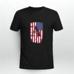 American Flag Alcorn State Braves 4th of July 2 T Shirt