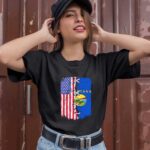 American Flag And Montana Flag 1 T Shirt