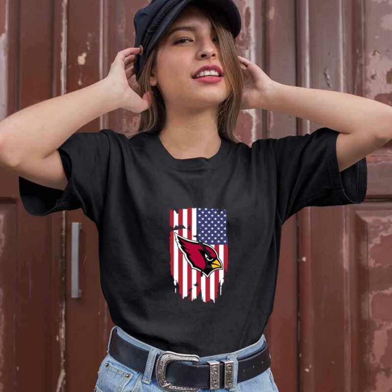 American Flag Arizona Cardinals 4Th Of July 0 T Shirt