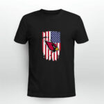 American Flag Arizona Cardinals 4th of July 3 T Shirt