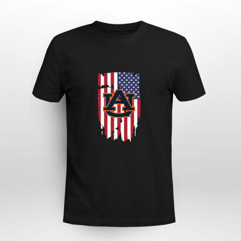 American Flag Auburn Tigers 4Th Of July 0 T Shirt