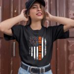 American Flag Best Dad Ever The Auburn Tigers Father 3 T Shirt