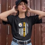 American Flag Best Dad Ever The Pittsburgh Steelers Father 0 T Shirt